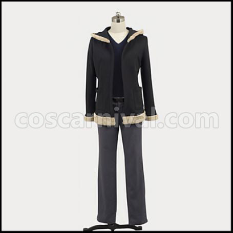 Durarara!! Orihara Izaya Outfit + Wig 2 Piece Set coscarnival - Detail Close-up