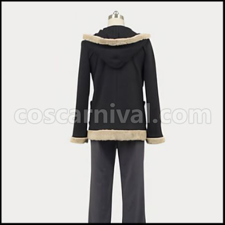 Durarara!! Orihara Izaya Outfit + Wig 2 Piece Set coscarnival - Collar Design