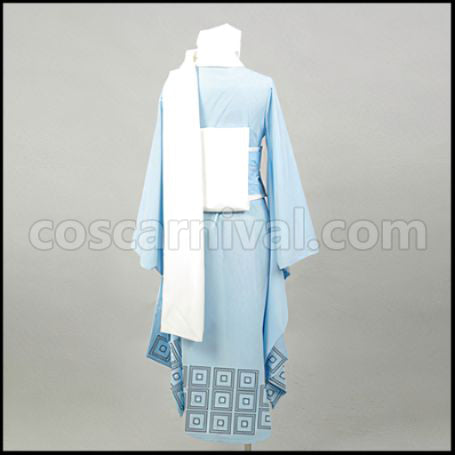 Nura: Rise of the Yokai Clan Snow Woman Outfit + Wig 2 Piece Set coscarnival - Material Texture