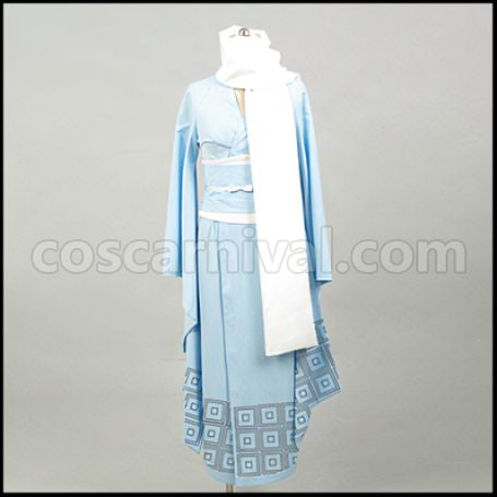 Nura: Rise of the Yokai Clan Snow Woman Outfit + Wig 2 Piece Set coscarnival - Color and Pattern