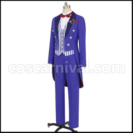 Twisted Wonderland Bridal Luke Hunt Cosplay Costume coscarnival - Side Profile