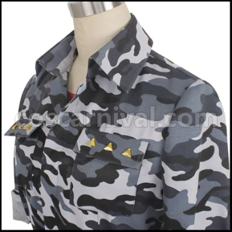 Hypnosis Mic Meison Busujima Cosplay Costume coscarnival - Collar Design