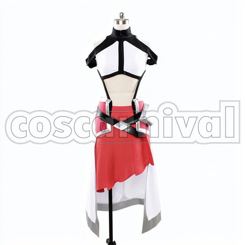 of Angel and Dragon Hilda cosplay costume from Cross Ange: Rondo, front view 3