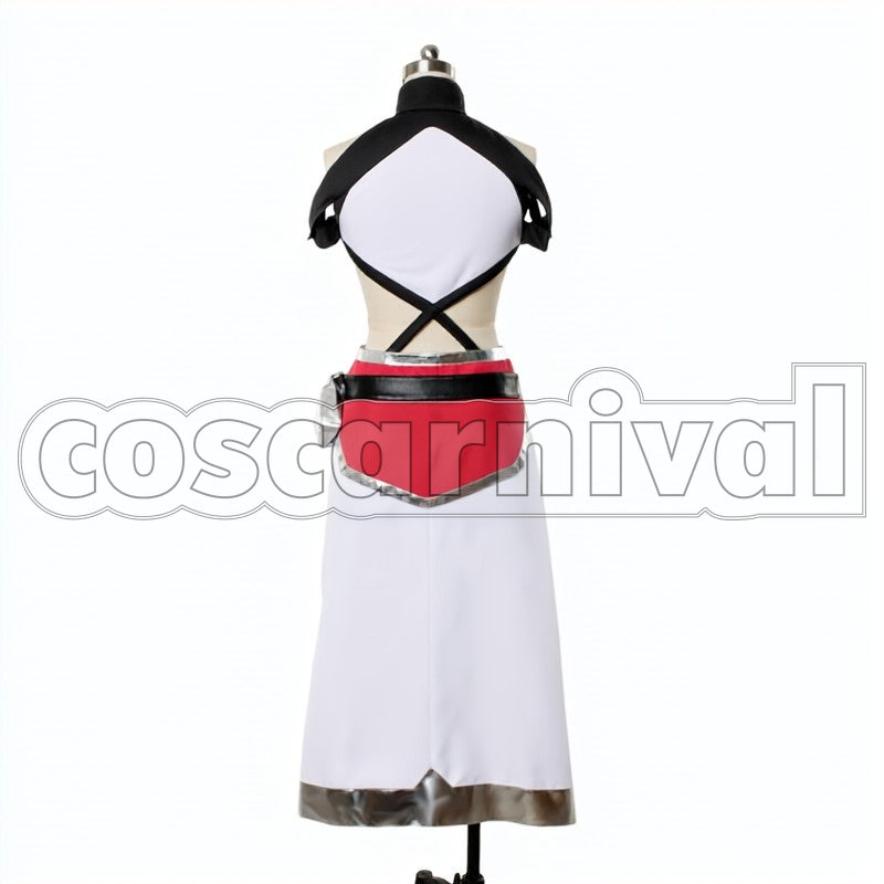 of Angel and Dragon Salia cosplay costume from Cross Ange: Rondo, back view 2