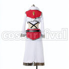 of Angel and Dragon Salia cosplay costume from Cross Ange: Rondo, back view