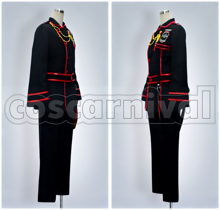 Walker New Black Order Uniform Cosplay cosplay costume from D.Gray-man Allen, side view