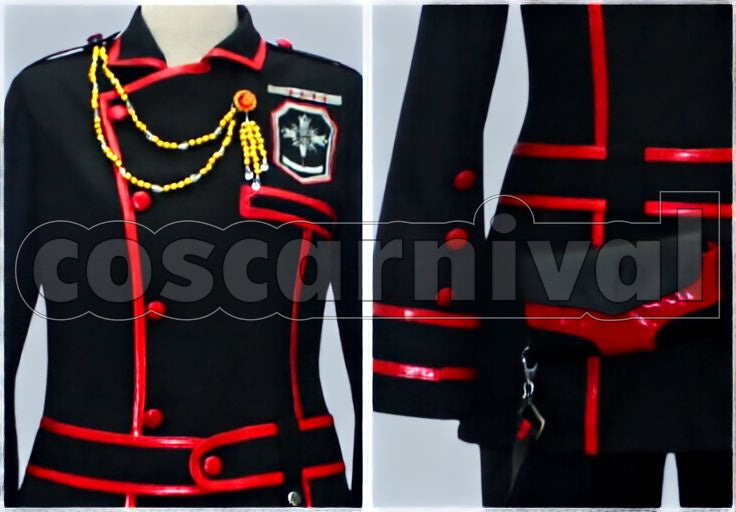 Walker New Black Order Uniform Cosplay cosplay costume from D.Gray-man Allen, detail