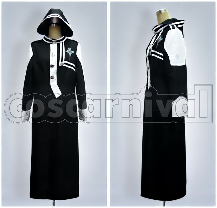 Walker Old Black Order Uniform Cosplay cosplay costume from D.Gray-man Allen, front view 3