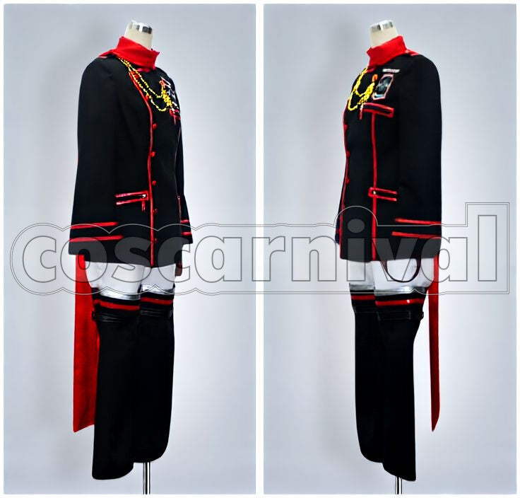 New Black Order Uniform Cosplay cosplay costume from D.Gray-man Lavi, side view