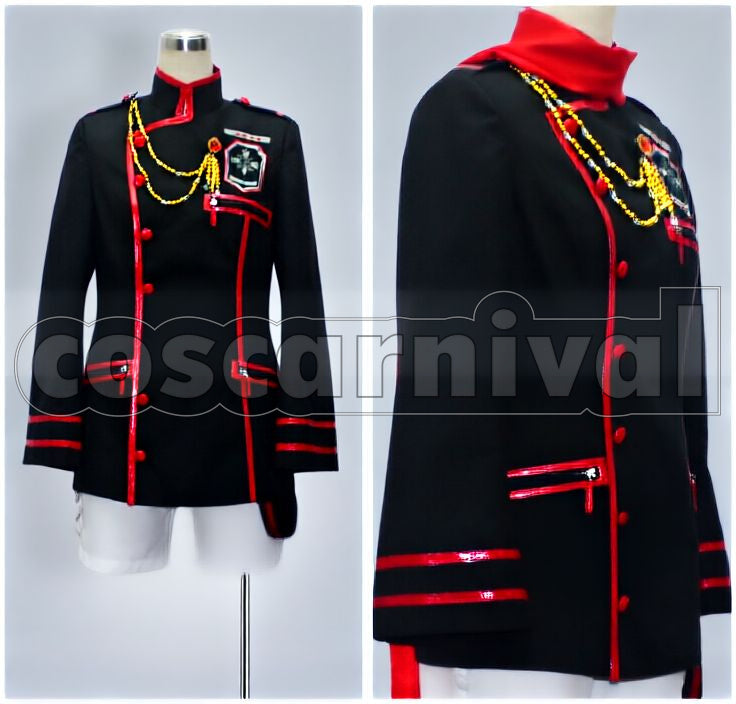 New Black Order Uniform Cosplay cosplay costume from D.Gray-man Lavi, front view 2
