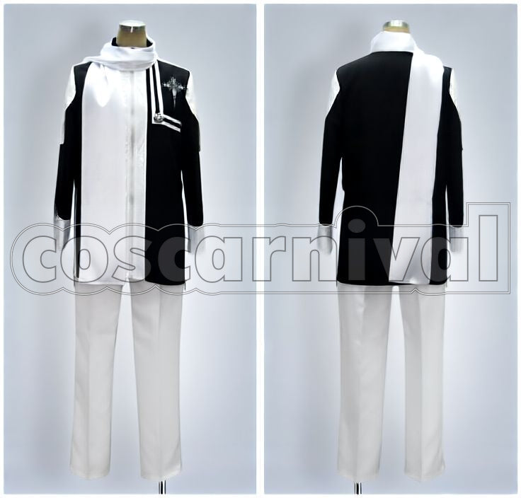 Old Black Order Uniform Cosplay cosplay costume from D.Gray-man Lavi, front view 2