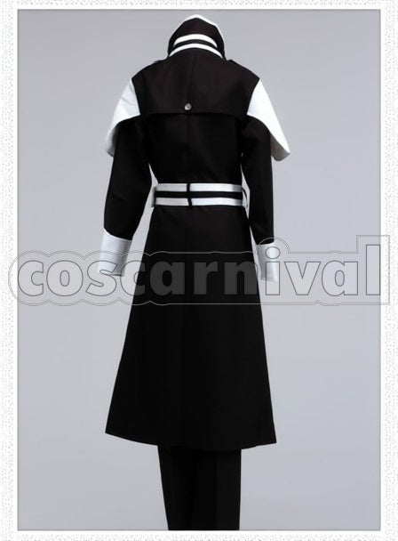 Old Order cosplay costume from D.Gray-man, back view