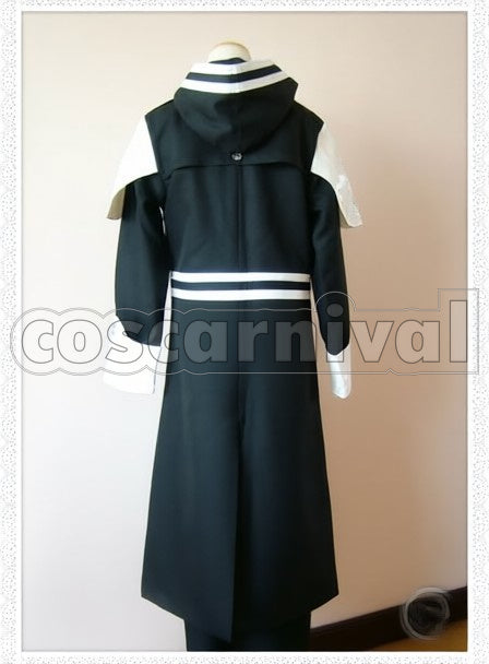 Order cosplay costume from D.Gray-man, back view