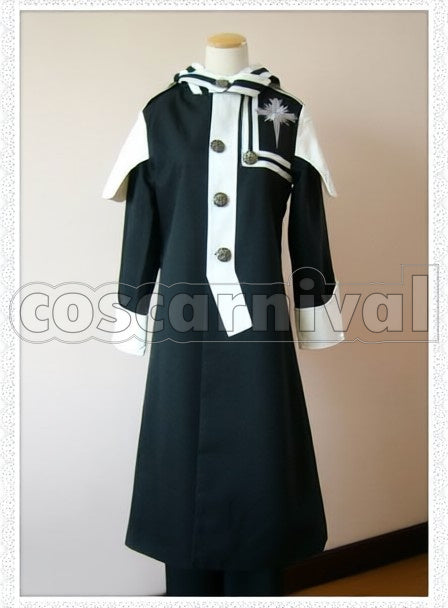 Allen Walker cosplay costume from D.Gray-man, front view