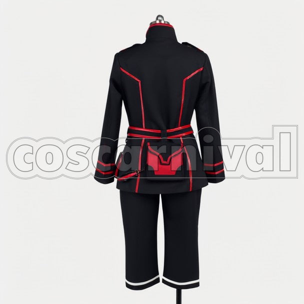 Order cosplay costume from D.Gray-man Third, back view