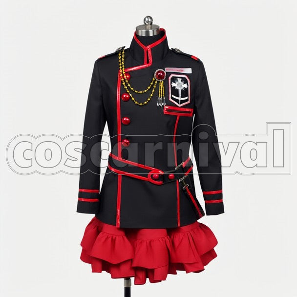 Lenalee Lee cosplay costume from D.Gray-man, front view