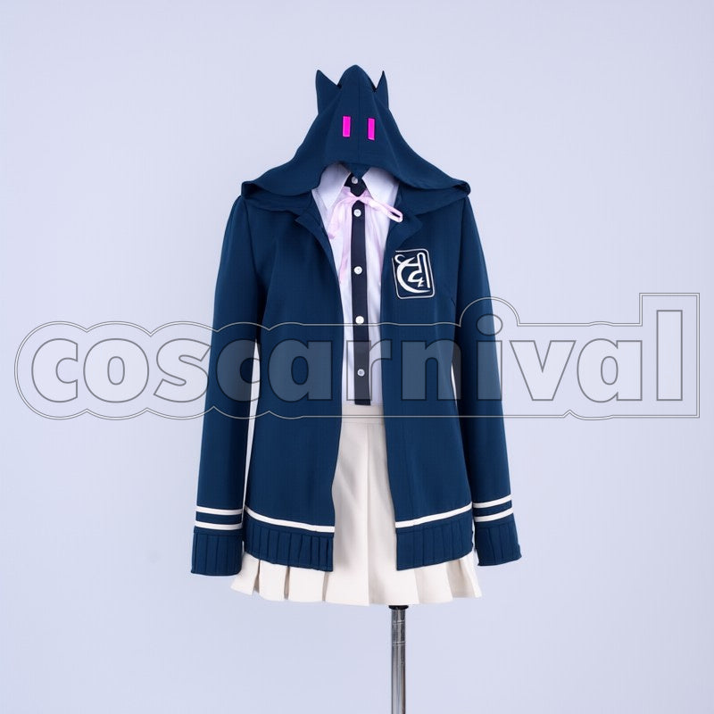 Chiaki Nanami cosplay costume from Danganronpa, front view