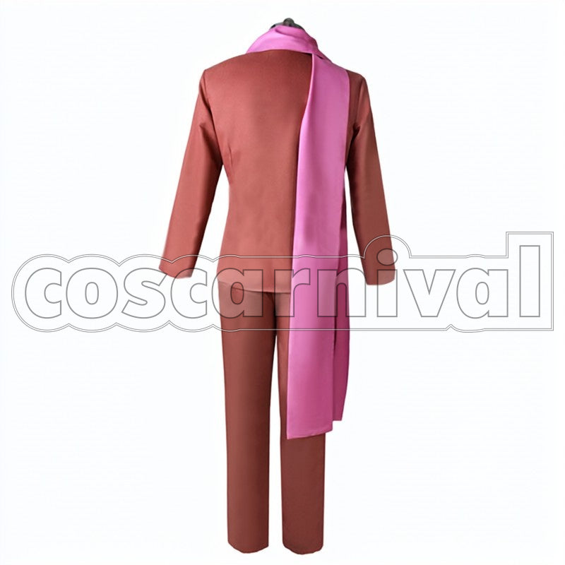 End of Hope's Peak Academy Gundham Tanaka cosplay costume from Danganronpa 3 -The, back view