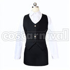 End of Hope's Peak Academy - Mikan Tsumiki cosplay costume from Danganronpa 3 -The, front view 2