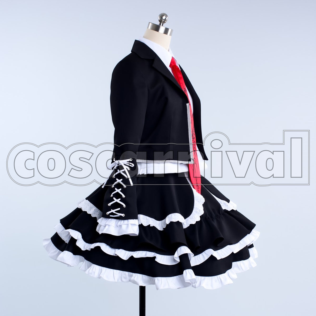 Havoc Celestia Ludenberg cosplay costume from Danganronpa Trigger Happy, side view 2