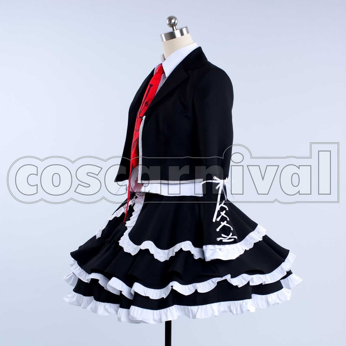 Havoc Celestia Ludenberg cosplay costume from Danganronpa Trigger Happy, side view