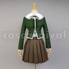 Chihiro Fujisaki cosplay costume from Danganronpa, front view