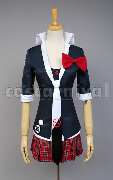 Havoc Junko Enoshima cosplay costume from Danganronpa Trigger Happy, front view 2