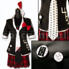 Junko Enoshima cosplay costume from Danganronpa, front view
