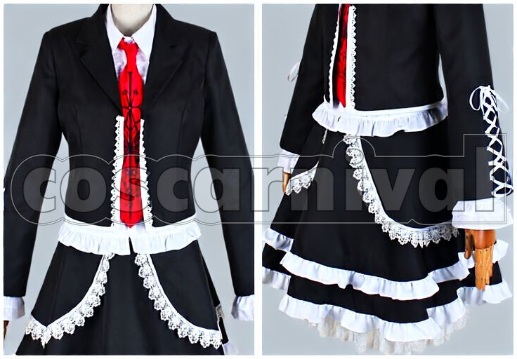 Happy Havoc Celestia Ludenberg Cosplay cosplay costume from Danganronpa: Trigger, detail-3