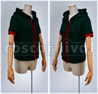 Happy Havoc Makoto Naegi Magazine Outfit Short Sleeve Hoodie Only Cosplay cosplay costume from Danganronpa: Trigger, detail-2