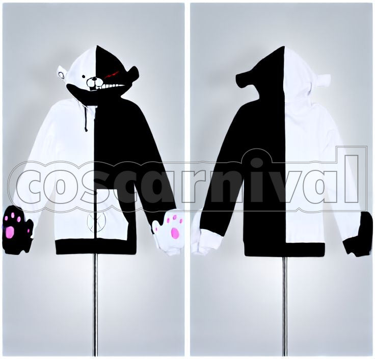 Happy Havoc Monokuma Headmaster Hoodie Cosplay cosplay costume from Danganronpa: Trigger, detail-1