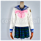 Happy Havoc Sayaka Maizono Cosplay cosplay costume from Danganronpa: Trigger, front view