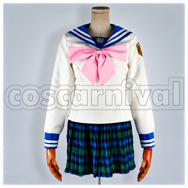 Happy Havoc Sayaka Maizono Cosplay cosplay costume from Danganronpa: Trigger, front view