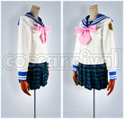 Happy Havoc Sayaka Maizono Cosplay cosplay costume from Danganronpa: Trigger, detail 2 view 1