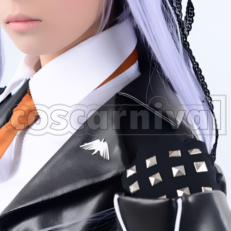 Havoc Kyoko Kirigiri cosplay costume from Danganronpa Trigger Happy, detail-6