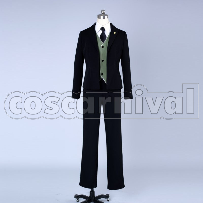 Byakuya Togami cosplay costume from Danganronpa, front view