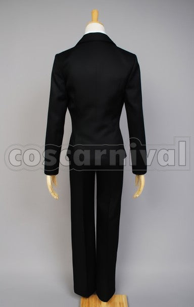 Havoc Byakuya Togami cosplay costume from Danganronpa Trigger Happy, back view
