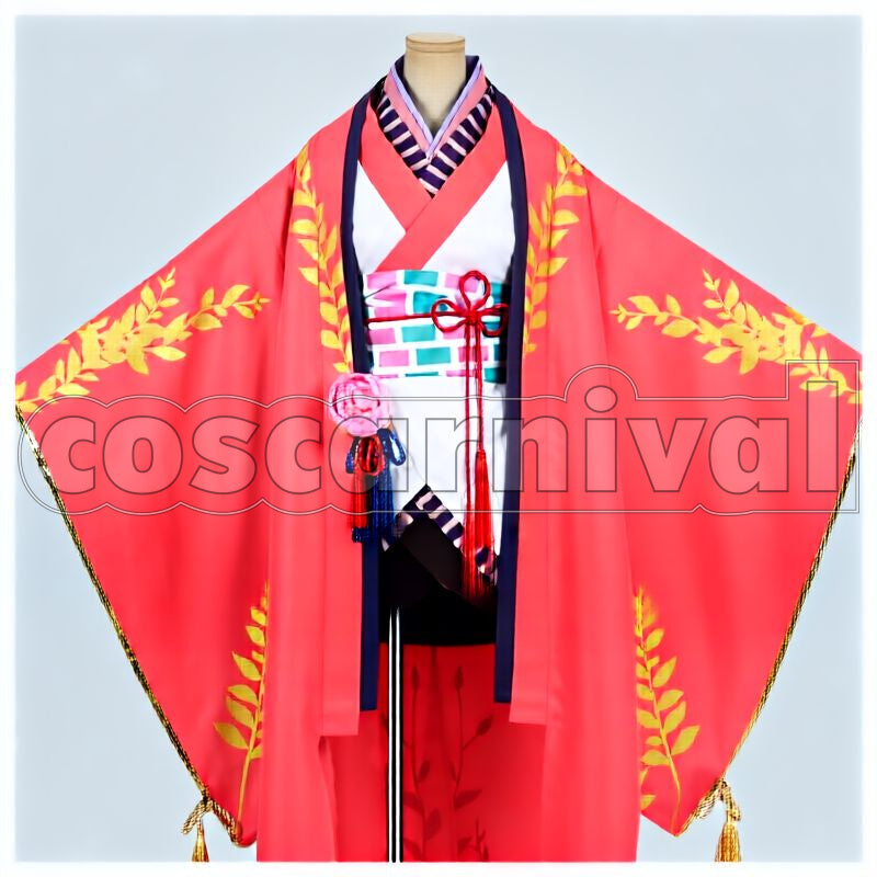 Kimetsu no Yaiba Nezuko Kamado Onmyoji Collaboration Cosplay cosplay costume from Demon Slayer:, front view 1