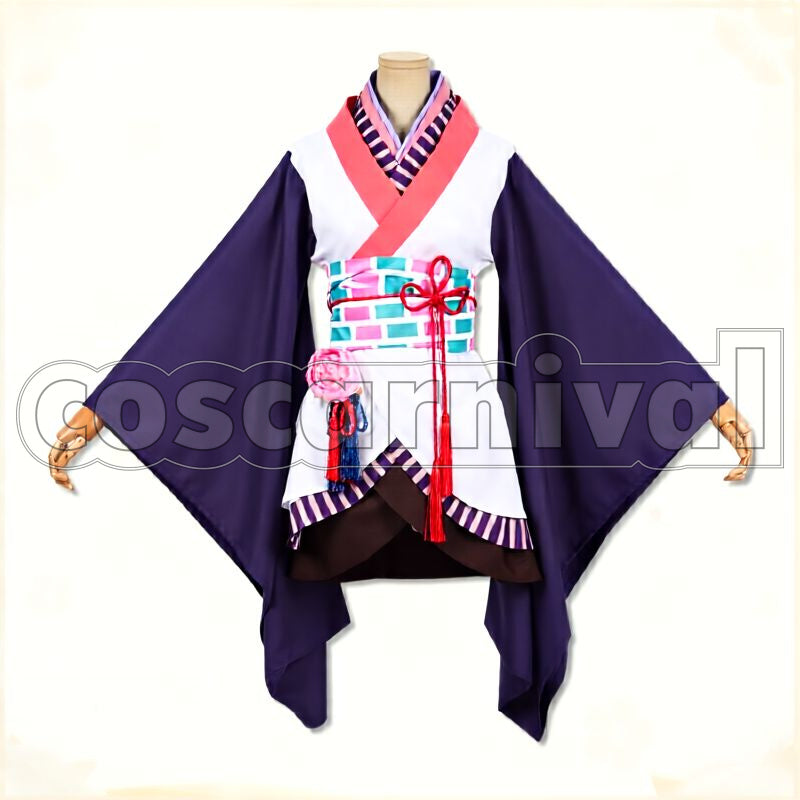 Kimetsu no Yaiba Nezuko Kamado Onmyoji Collaboration Cosplay cosplay costume from Demon Slayer:, front view 5