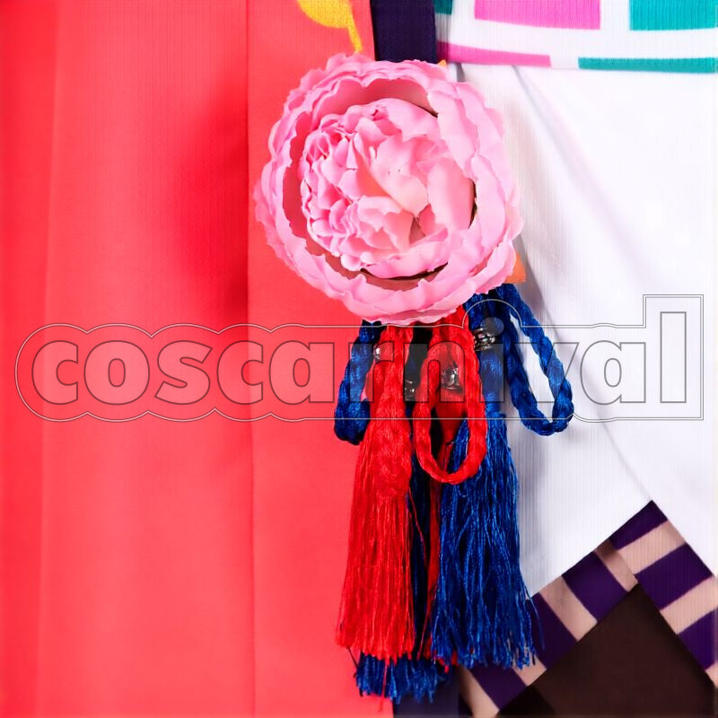 Kimetsu no Yaiba Nezuko Kamado Onmyoji Collaboration Cosplay cosplay costume from Demon Slayer:, accessory view