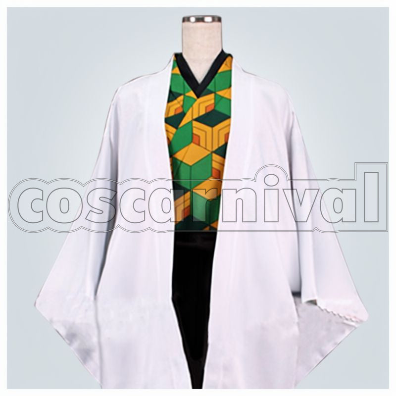 Kimetsu no Yaiba Sabito Demon Slayer Corps Uniform Cosplay cosplay costume from Demon Slayer:, front view 1