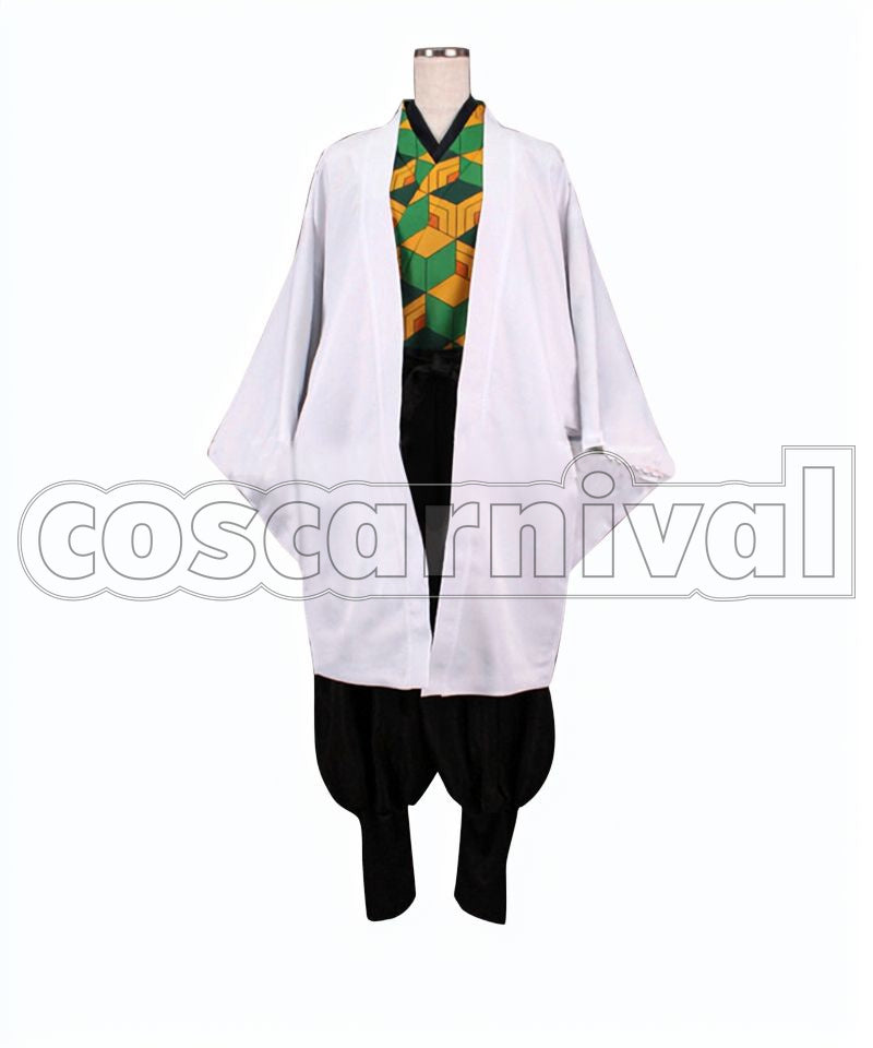 Kimetsu no Yaiba Sabito Demon Slayer Corps Uniform Cosplay cosplay costume from Demon Slayer:, front view 2