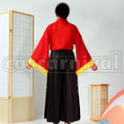 Kimetsu no Yaiba Kyojuro Rengoku Kimetsu Festival Anime 3rd Anniversary Cosplay cosplay costume from Demon Slayer:, back view 2