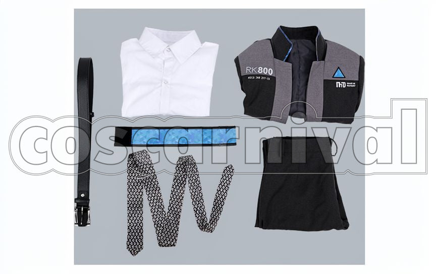 Human Connor Cosplay cosplay costume from Detroit: Become, set view
