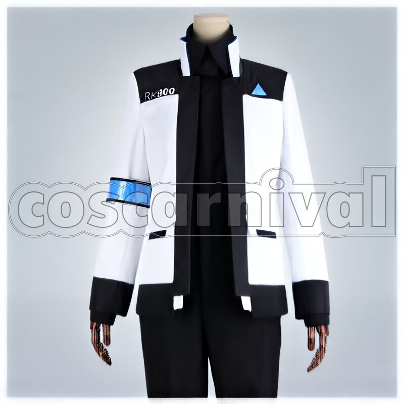 Human RK900 Connor Cosplay cosplay costume from Detroit: Become, front view