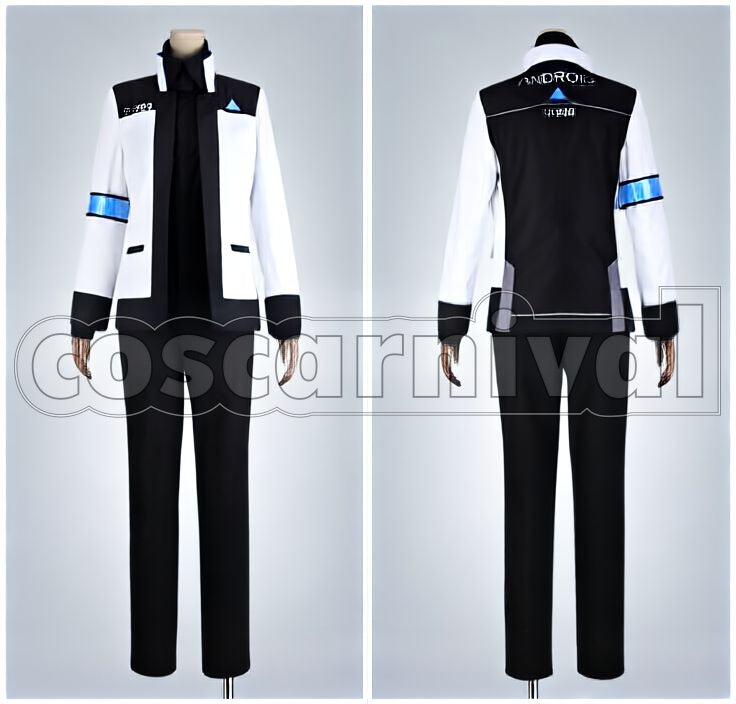 Human RK900 Connor Cosplay cosplay costume from Detroit: Become, detail 1 view 1