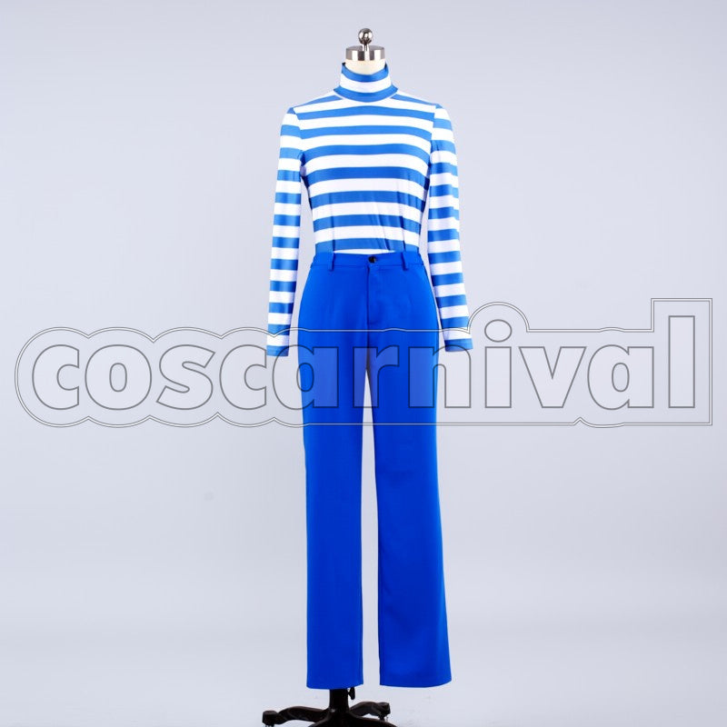 Hibiki Kuze cosplay costume from Devil Survivor 2, back view 2
