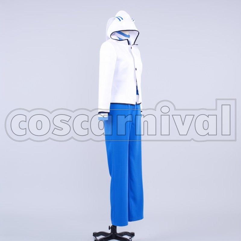 Hibiki Kuze cosplay costume from Devil Survivor 2, side view 2