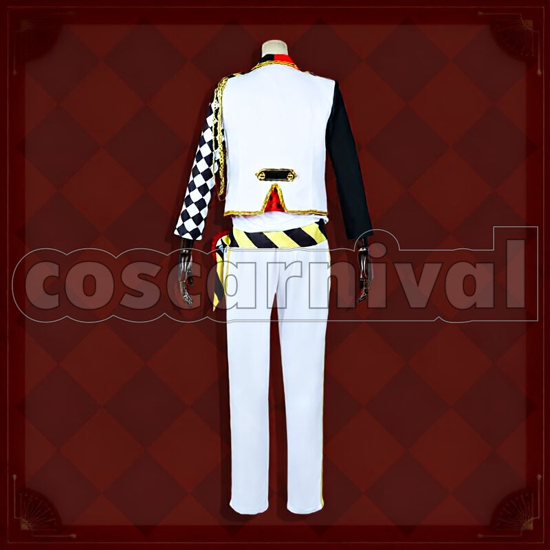 Trappola Heartslabyul Dorm Uniform Cosplay cosplay costume from Disney Twisted-Wonderland Ace, back view