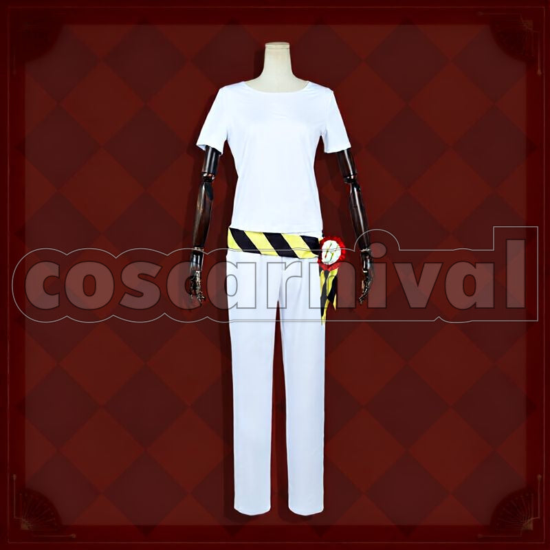 Trappola Heartslabyul Dorm Uniform Cosplay cosplay costume from Disney Twisted-Wonderland Ace, front view 6